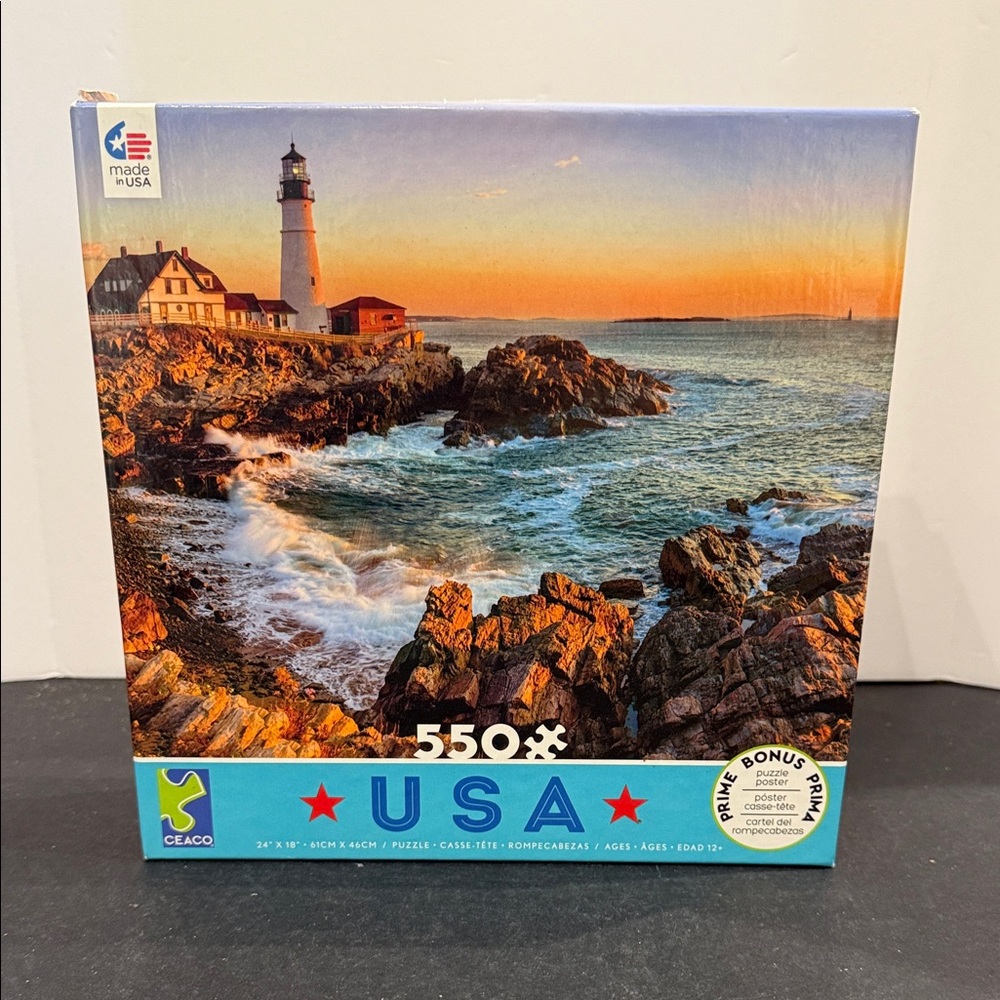 Ceaco USA Around The World - Portland, ME - 550 piece Jigsaw Puzzle